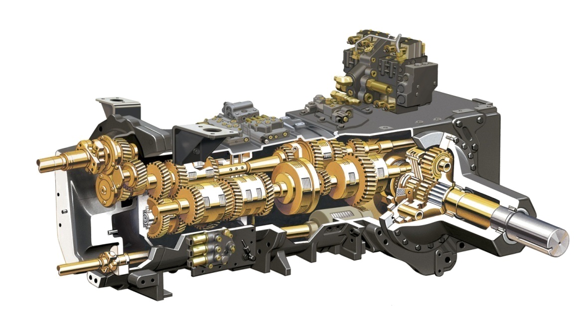 Трансмиссия трактора. Трансмиссия кейс Магнум CVT. Трансмиссия POWERSHIFT Caterpillar. POWERSHIFT Magnum. КПП Magnum 340.