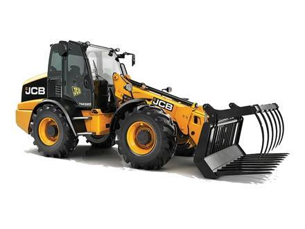 Фронтальный погрузчик с телескопической стрелой JCB TM420 88281